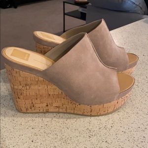 Dolce Vita Suede Slide Wedge Brand New